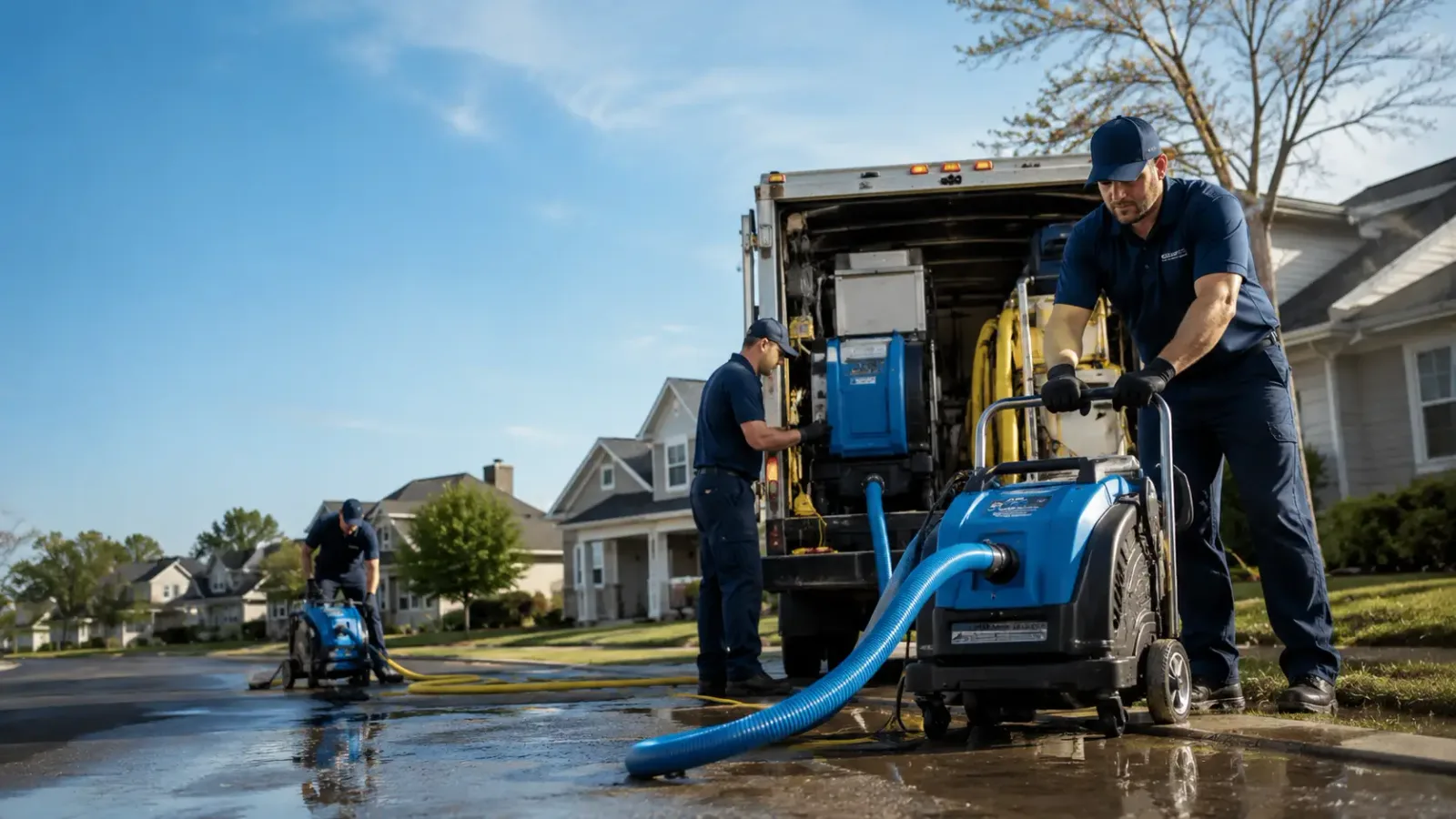 Flood Damage Cleanup in Sunbury, OH